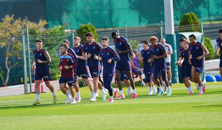 TRABZONSPOR’DA KUPS MAÇI HAZIRLIKLARI SÜRÜYOR!