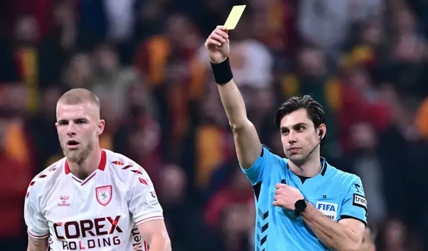 FLAŞ! TFF'den Mehmet Türkmen kararı: Galatasaray-Samsunspor maçına damga vurmuştu