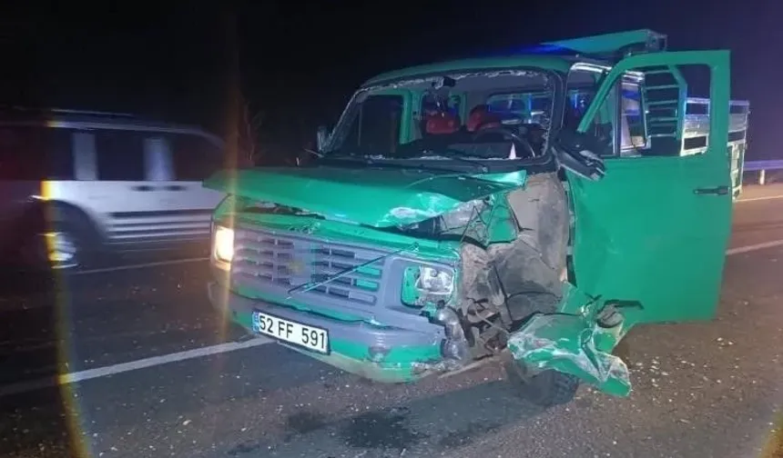 GİRESUN'DA FECİ KAZA