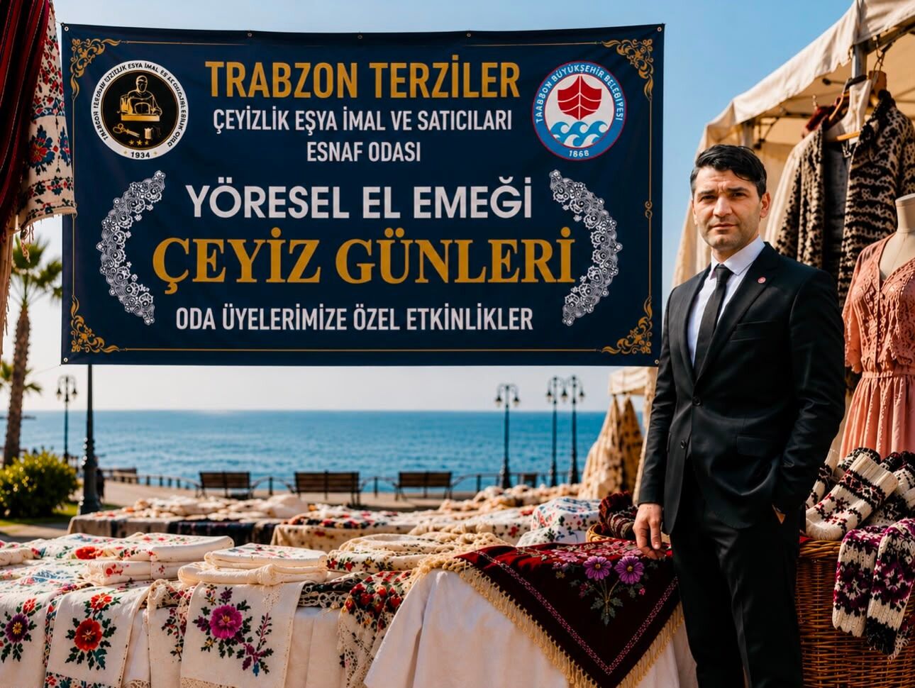 YÖRESEL EL EMEĞİ ÇEYİZ GÜNLERİ GANİTA’DA YOĞUN İLGİ GÖRÜYOR