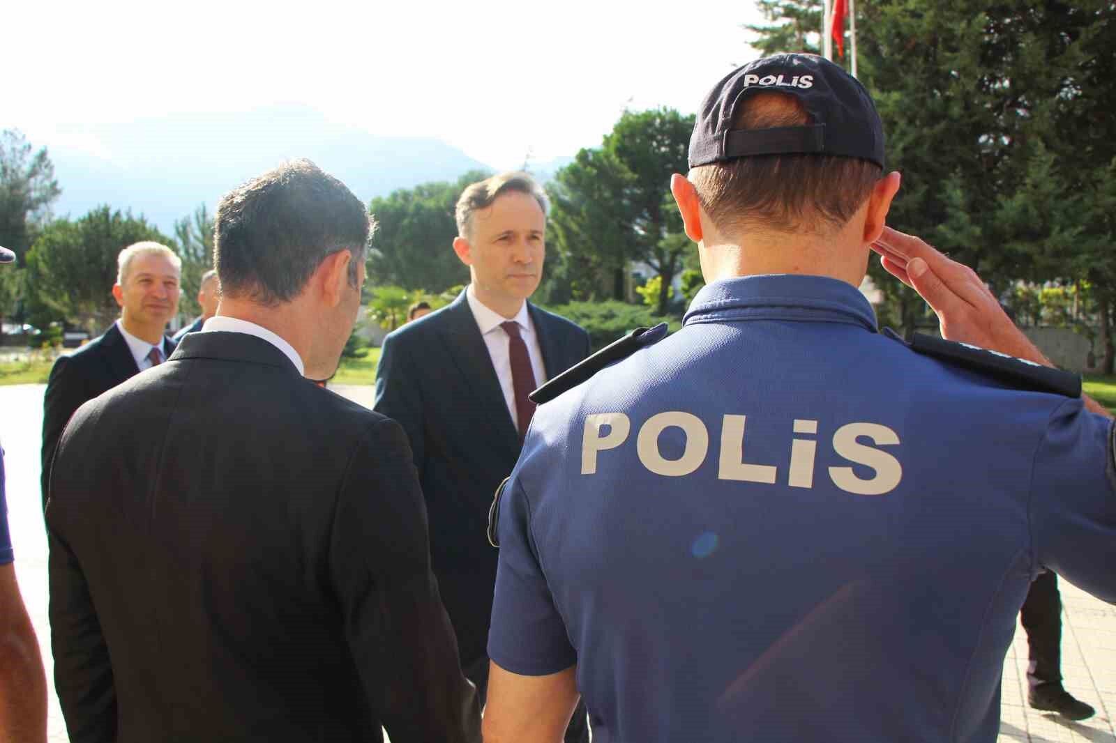 Amasya'nın yeni Emniyet Müdürü Ali Erkan Aktaşgül göreve başladı