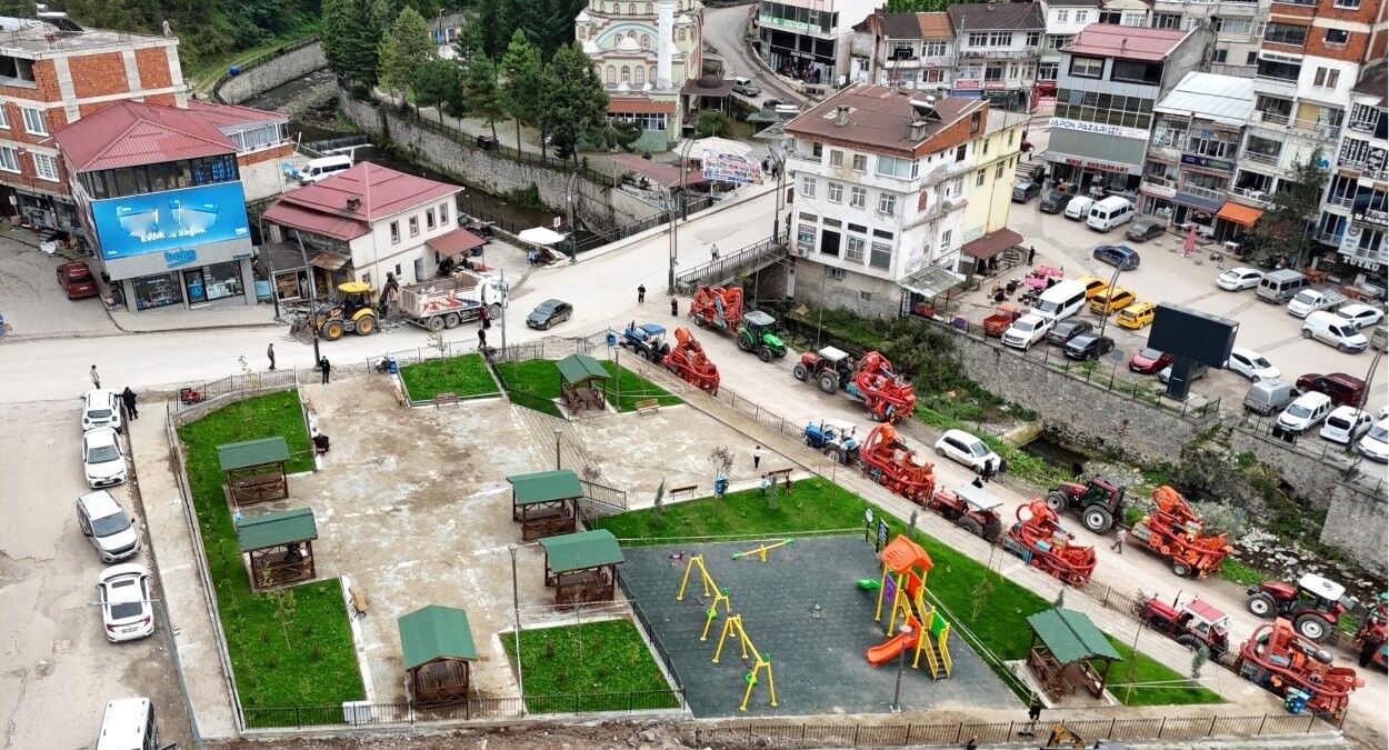 Gölköy'e modern meydan kazandırıldı
