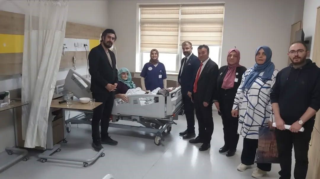 Bayburt'ta Hasta Hakları Günü'nde bilgilendirme çalışması yapıldı