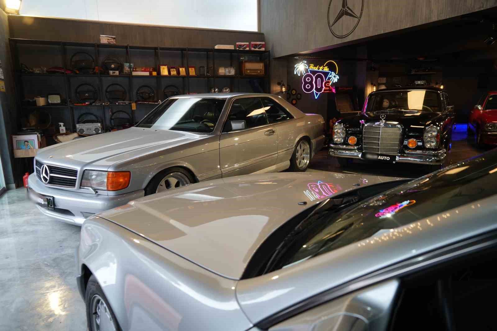 Çocukluktaki oyuncak araba aşkı paha biçilemez Mercedes müzesine dönüştü