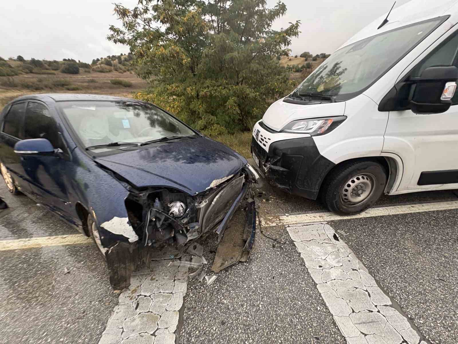 Kastamonu'da yağış kazayı beraberinde getirdi